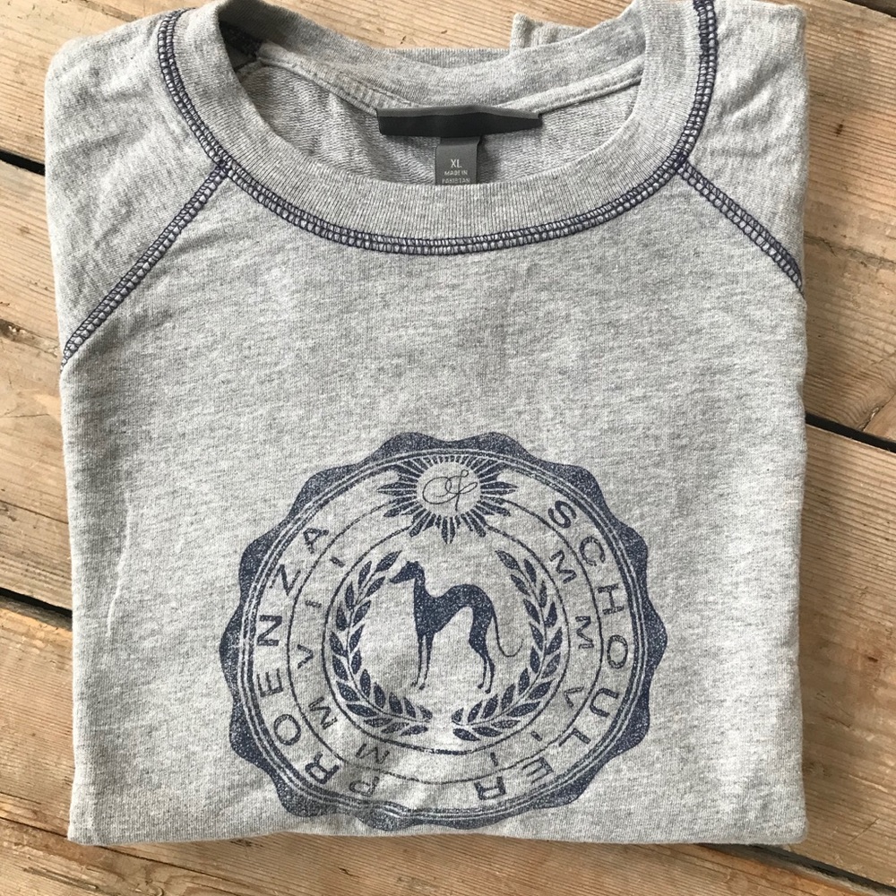 Proenza Schouler Target Short Sleeve Sweatshirt XL